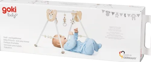 Gollnest & Kiesel KG Baby & Kleinkind-Goki 65233 - Baby-Fit Bär, Greif- und Spieltrainer