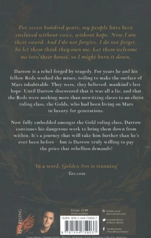 Hodder And Stoughton Ltd. Science Fiction-Golden Son