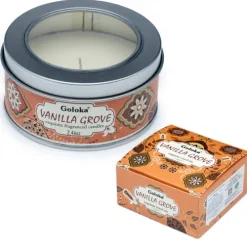 Zentrada Küche & Esszimmer*Goloka Vanille-Wachskerze aus der Dose