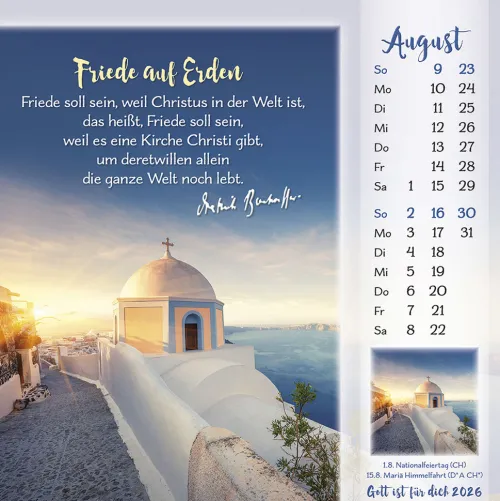 Gott ist für dich 2026*Kawohl Discount