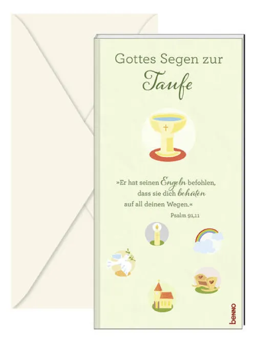 Gottes Segen zur Taufe*St. Benno Verlag GmbH Best
