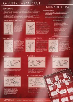 LoveBase-Media Achtsamkeit & Gesundheit*G-Punkt Massage Kurzanleitung (2020) - 23 Massage-Techniken für mehr Genuss beim Sex - Praktische Schnellübersicht und Spickzettel -