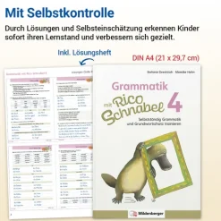 Grammatik mit Rico Schnabel, Klasse 4*Mildenberger Verlag GmbH Sale