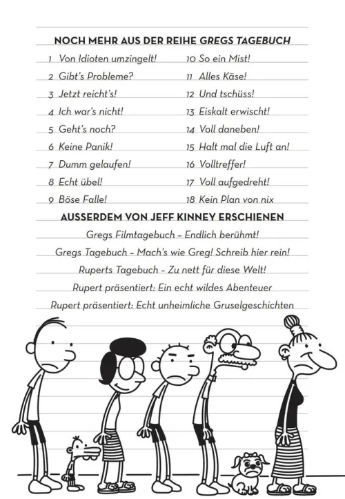 Kinder Baumhaus Verlag GmbH 10-12 Jahre-Gregs Tagebuch 19 - So ein Schlamassel!