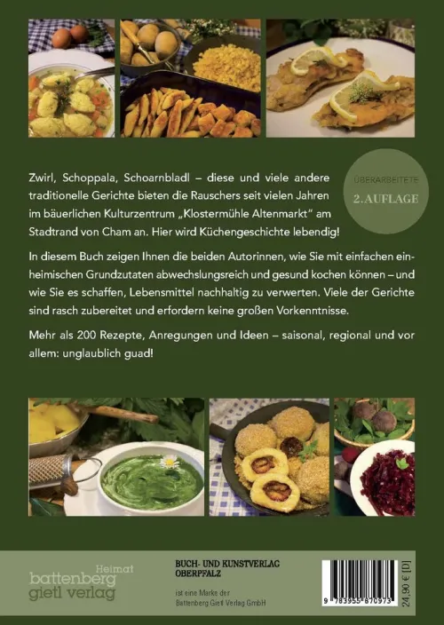 Buch + Kunstvlg.Oberpfalz Nachhaltigkeit-Großes Oberpfälzer Kochbuch