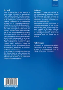 Vde Verlag GmbH Ingenieurwissenschaft-Grundkurs Kältetechnik