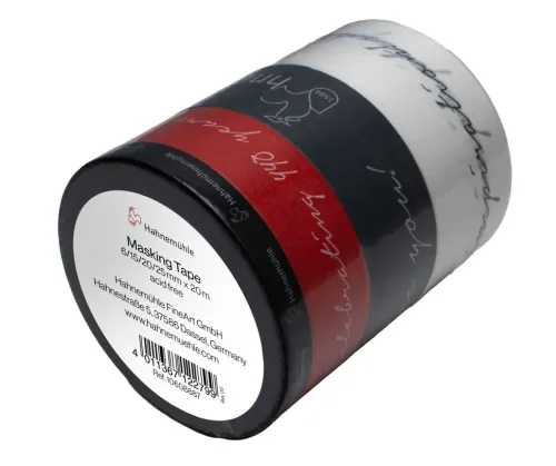 Hahnemühle Klebstoff & Klebebänder*Zubehör Masking-Tape Bundle, 6/15/20/25 mm x 20m