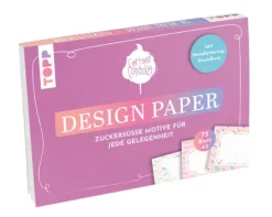 frechverlag GmbH Kalligraphie & Handlettering-Handlettering Design Paper Block Cotton Candy A5