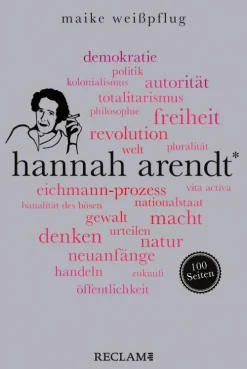 Reclam Verlag Politik*Hannah Arendt. 100 Seiten