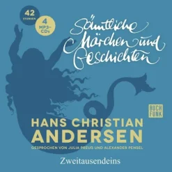 Hans Christian Andersen Sämtliche Märchen und Geschichten,4 Audio-CD, MP3*Zweitausendeins Clearance