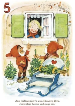 Korsch Verlag GmbH Abreiß-Kalender*Hansels Winterreise. Adventskalender