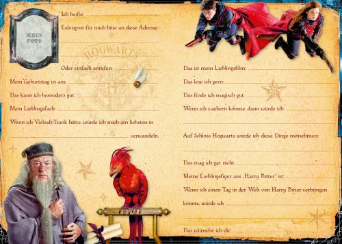 Panini Verlags GmbH Freundebücher-Harry Potter: Meine Freunde