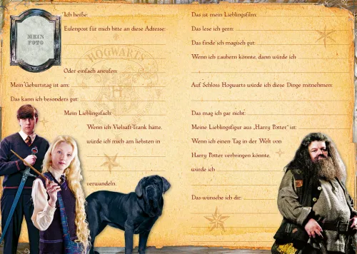 Panini Verlags GmbH Freundebücher-Harry Potter: Meine Freunde