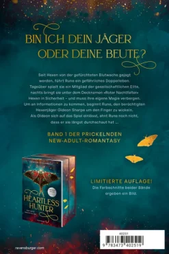 Ravensburger Verlag Romantasy|Romantasy*Heartless Hunter. Der rote Nachtfalter, Band 1