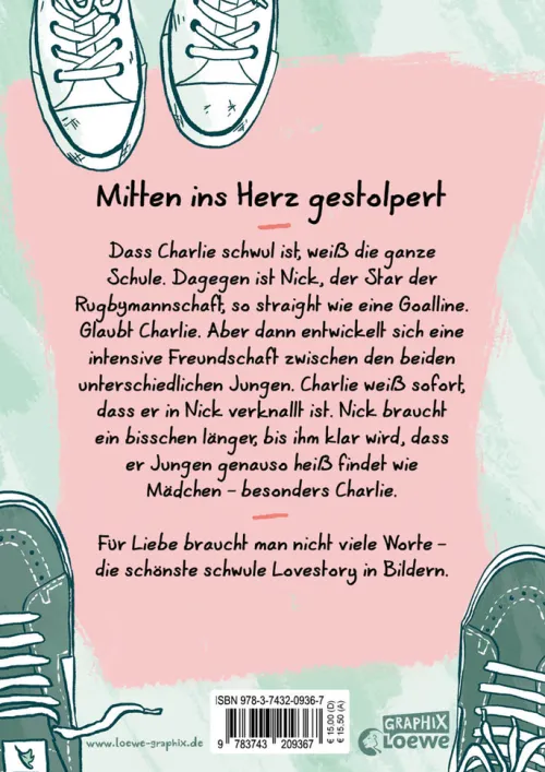 Loewe Verlag GmbH Lgbtqia+|Lgbtqia+ Jugendbücher-Heartstopper Volume 1 (deutsche Hardcover-Ausgabe)