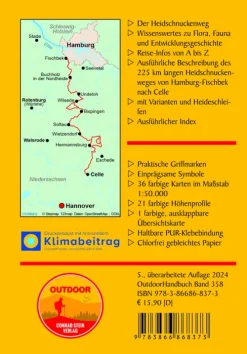 Heidschnuckenweg mit Heideschleifen*Stein, Conrad Verlag Best