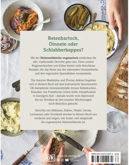 Dorling Kindersley Verlag Vegan-Heimwehküche vegetarisch