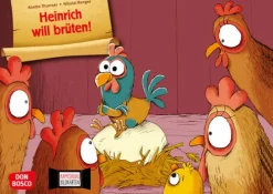 Heinrich will brüten! Kamishibai Bildkartenset*Don Bosco Medien GmbH Discount