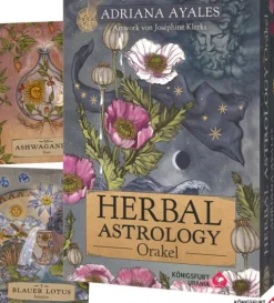 Königsfurt-Urania Spiritualität*Herbal Astrology Orakel: 55 Karten mit Botschaften und Anleitungen