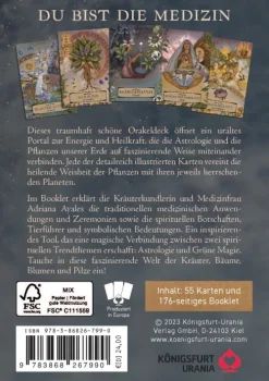 Königsfurt-Urania Spiritualität*Herbal Astrology Orakel: 55 Karten mit Botschaften und Anleitungen