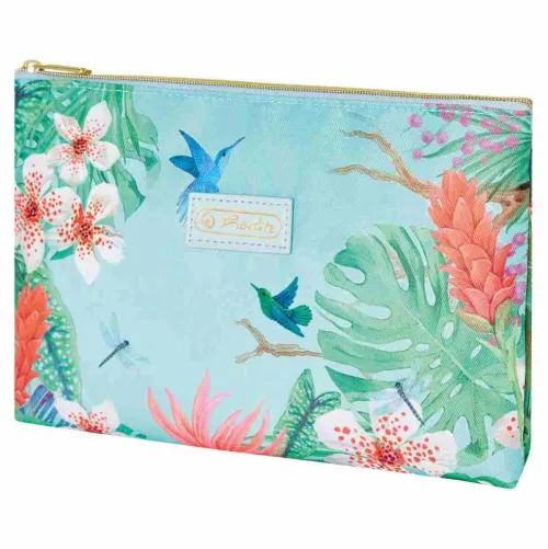 Herlitz Federtaschen-Faulenzer flach Ladylike Jungle