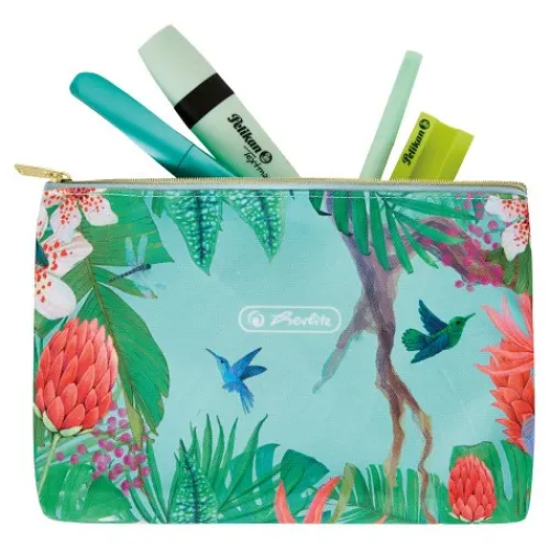 Herlitz Federtaschen-Faulenzer flach Ladylike Jungle