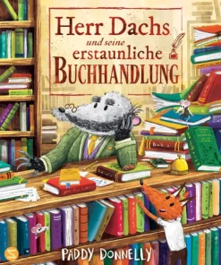 Kinder Schneiderbuch 3-6 Jahre-Herr Dachs und seine erstaunliche Buchhandlung