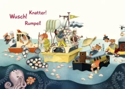 Don Bosco Medien GmbH Lesen & Geschichten*Herr Krake räumt das Meer auf. Kamishibai Bildkartenset