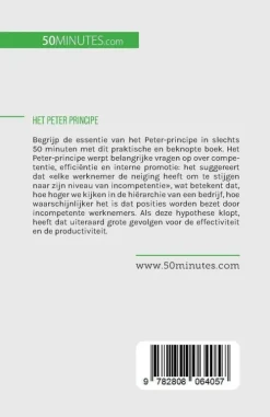 50Minutes.com (NL) Niederländische Bücher-Het Peter Principe