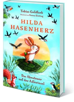 Kinder Schneiderbuch 6-10 Jahre-Hilda Hasenherz. Das Abenteuer auf der Adlerinsel