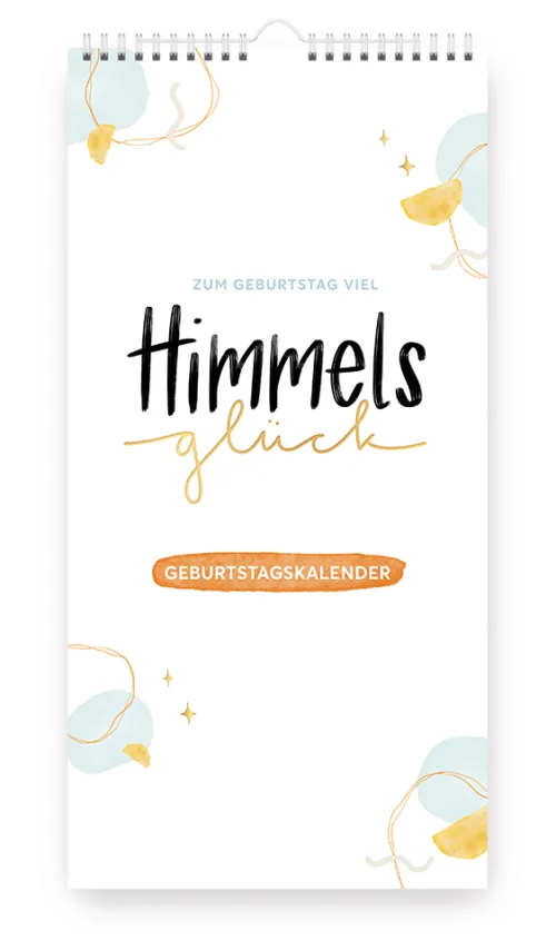 Brunnen-Verlag GmbH Geburtstagskalender-Himmelsglück Geburtstagskalender