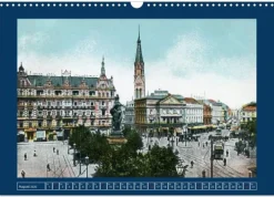 Calvendo Postkartenkalender-Historisches Berlin von 1888 bis 1918 (Wandkalender 2026 DIN A3 quer), Monatskalender