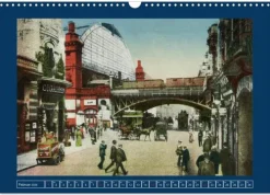 Calvendo Postkartenkalender-Historisches Berlin von 1888 bis 1918 (Wandkalender 2026 DIN A3 quer), Monatskalender