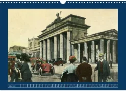Calvendo Postkartenkalender-Historisches Berlin von 1888 bis 1918 (Wandkalender 2026 DIN A3 quer), Monatskalender