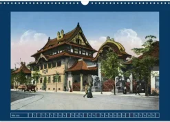 Calvendo Postkartenkalender-Historisches Berlin von 1888 bis 1918 (Wandkalender 2026 DIN A3 quer), Monatskalender
