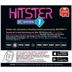 Jumbo Spiele GmbH Familien- & Gesellschaftsspiele-Hitster - Bayern 1-Erweiterung