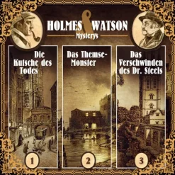 Hermann Media Audiobooks Hörspiele·Krimis & Thriller-Holmes & Watson Mysterys Edition 2, 3 Audio-CD