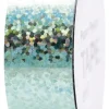 RICO-Design tap Klebstoff & Klebebänder-Holographic Tape, Gepunktet Tuerkis