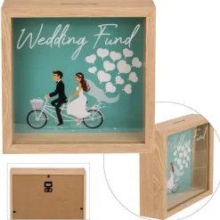 SAFE Schwäbische Albumfab Hobby & Lifestyle*Holz-Spardose Hochzeitskasse