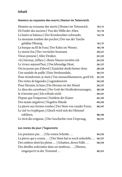 Carl Hanser Verlag Gedichte & Drama*Homer im Totenreich, mit offenen Augen