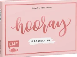 Edition Michael Fischer Postkarten|Kalligraphie & Handlettering-Hooray - 12 Handlettering Postkarten