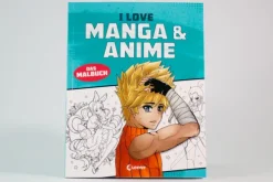 Loewe Verlag GmbH Artbooks & Handbücher-I love Manga & Anime - Das Malbuch
