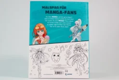 Loewe Verlag GmbH Artbooks & Handbücher-I love Manga & Anime - Das Malbuch