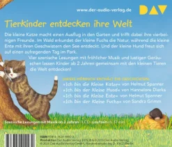 Der Audio Verlag, DAV Kinder- & Jugendbücher·Bilderbücher*Ich bin die kleine Katze und weitere Tiergeschichten,1 Audio-CD