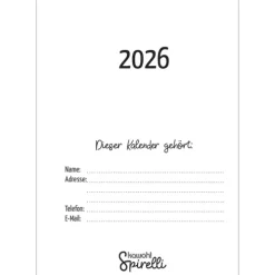 Kawohl Terminkalender-Ich bin dir immer nah 2026