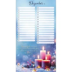 Kawohl Verlag GmbH Immerwährender Kalender-Ich denk an euch und wünsche Gottes Segen