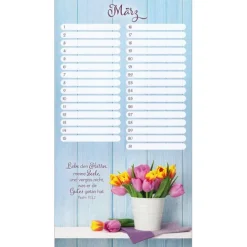 Kawohl Verlag GmbH Immerwährender Kalender-Ich denk an euch und wünsche Gottes Segen