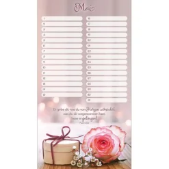 Kawohl Verlag GmbH Immerwährender Kalender-Ich denk an euch und wünsche Gottes Segen