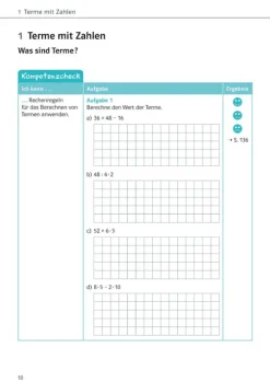 Klett Lerntraining Mittlere Reife·Mathematik*Ich kann Mathe - Terme und Gleichungen 7./8. Klasse