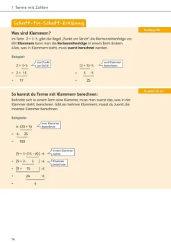 Klett Lerntraining Mittlere Reife·Mathematik*Ich kann Mathe - Terme und Gleichungen 7./8. Klasse
